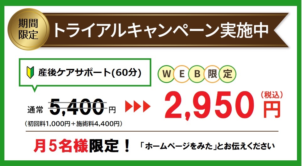 産後ケアについて 鶴ヶ峰の整体なら9割以上の方が初回で効果を実感するただのサポート接骨院